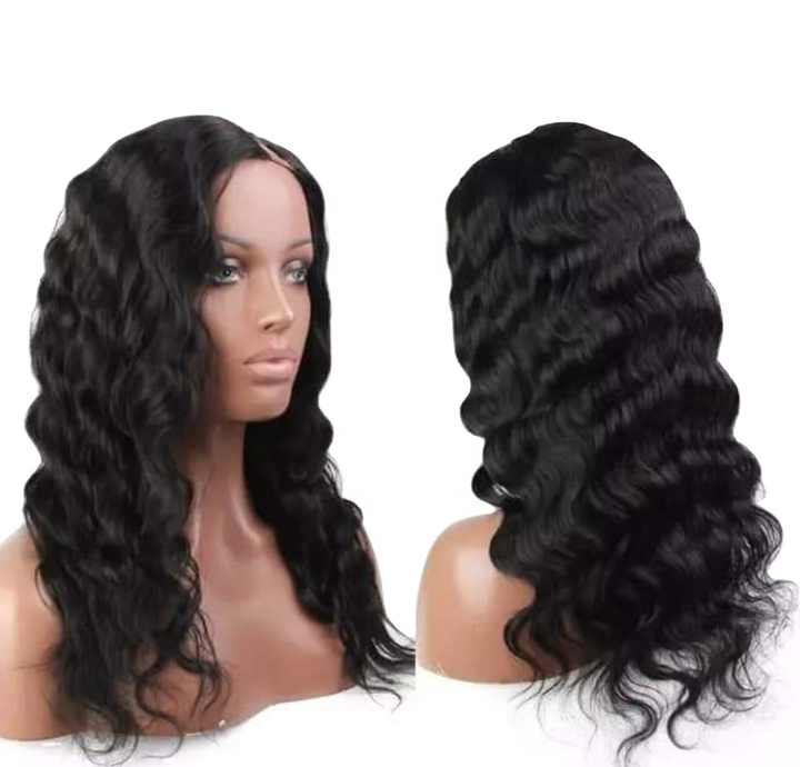 13X4 13X6 HD Lace Front Wigs, Deep Curly Wavy Raw Hair Wigs, Glueless Wigs Human Hair